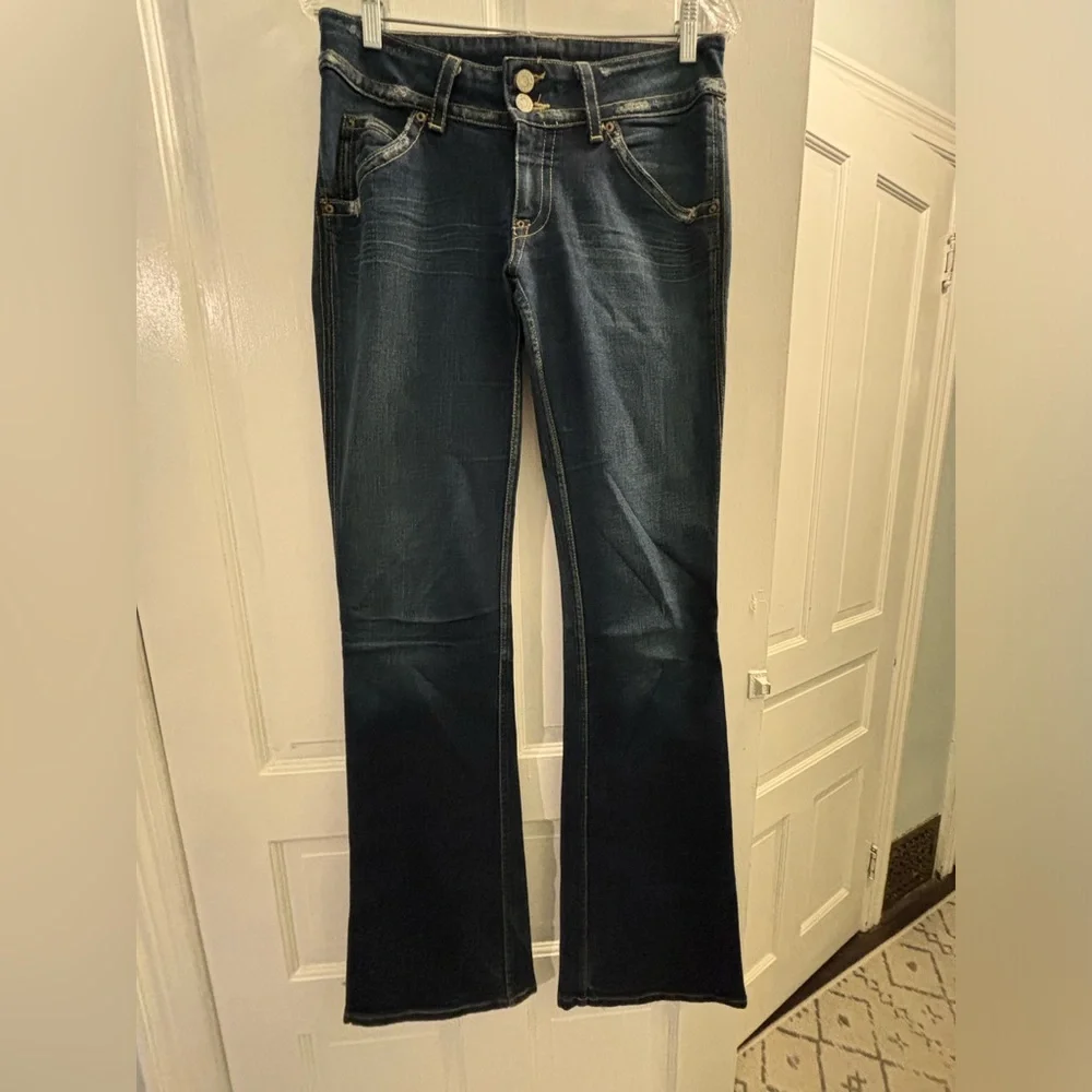 Hudson Jeans vintage, early 2000’s, low rise flare, size 29 - Picture 3 of 3